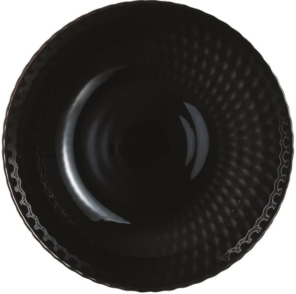 Тарелка суповая стекло "Luminarc. Pampille Black" 20см №Q4619/8396(6)(24)
