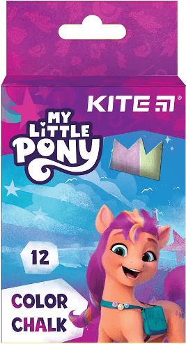Крейда кольор. "Kite" №LP24-075 12шт Litlle Pony(12)(288)