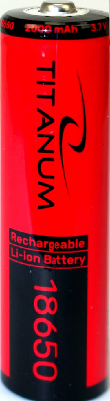 Аккумулятор Titanum Li-ion 18650,2000mAh