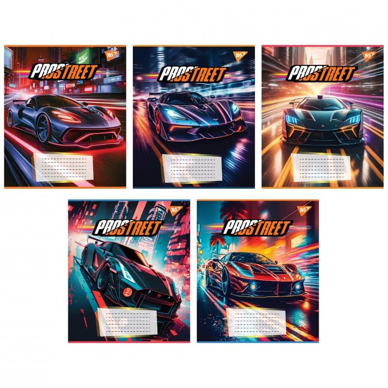 Зошит 36арк. кліт. YES Prostreet №767069(15)(240)