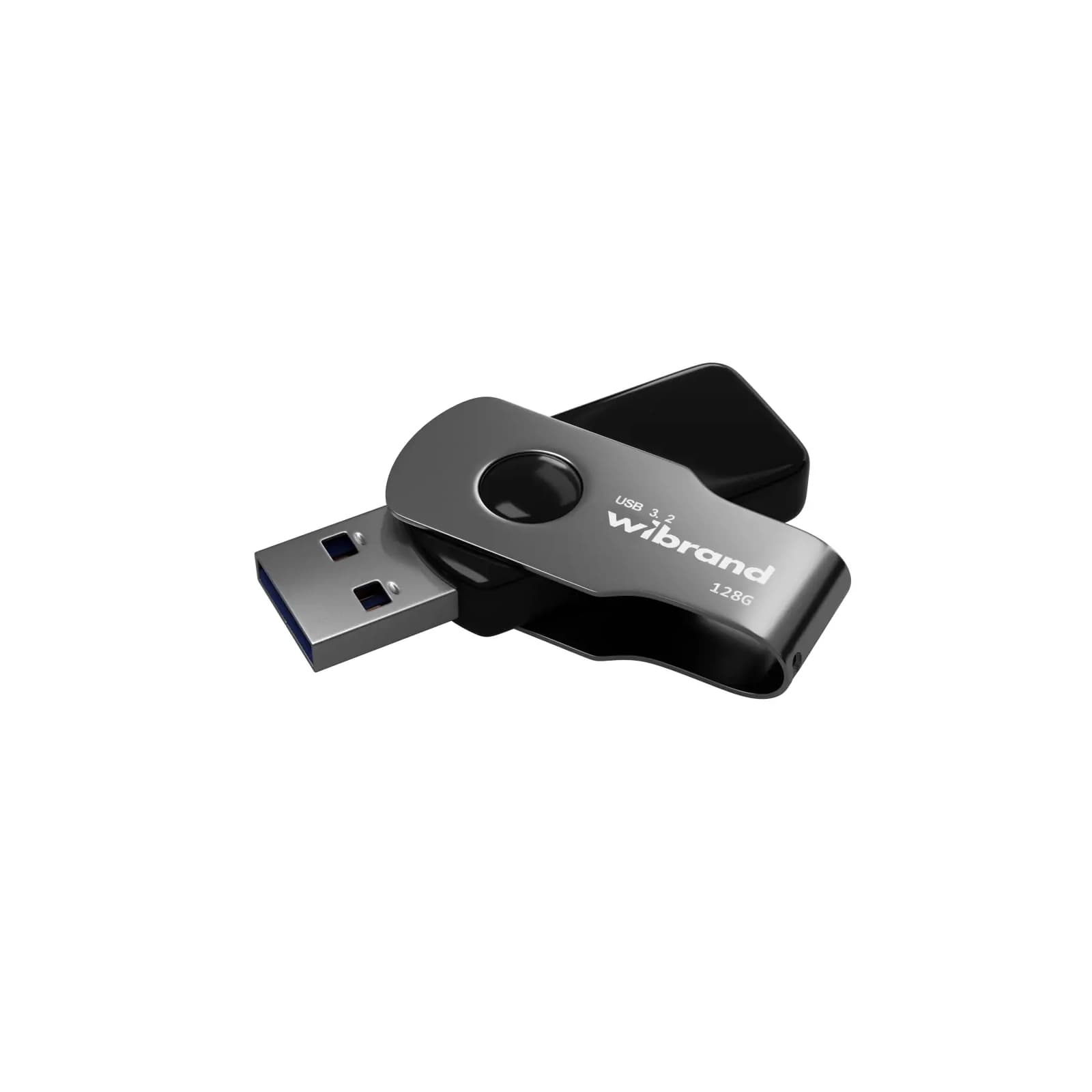 Флеш-пам`ять 128GB "Wibrand" Gen1 Lizard USB3.2 black №1790