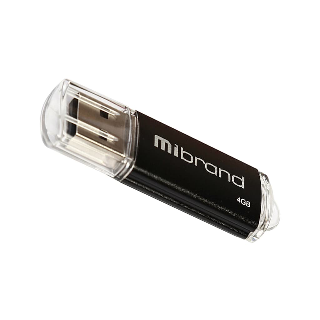 Флеш-пам`ять 4GB "Wibrand" Cougar USB2.0 black №0859