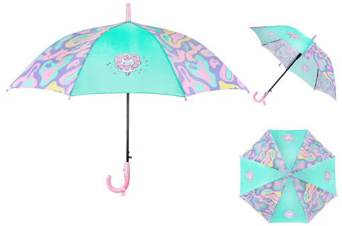 Зонт детский трость "Kite" 2001 Rainbow Catcorn №K24-2001(12)(48)