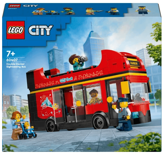 Конструктор "LEGO" City Червоний двоповерховий екскурсійний автобус №60407(5)