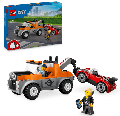Конструктор "LEGO" City Эвакуатор и ремонт спортивных авто №60435(6)