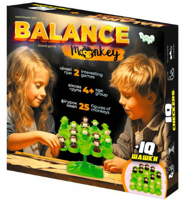 Гра "Balance Monkey""DankoToys"№BalM-01(10)