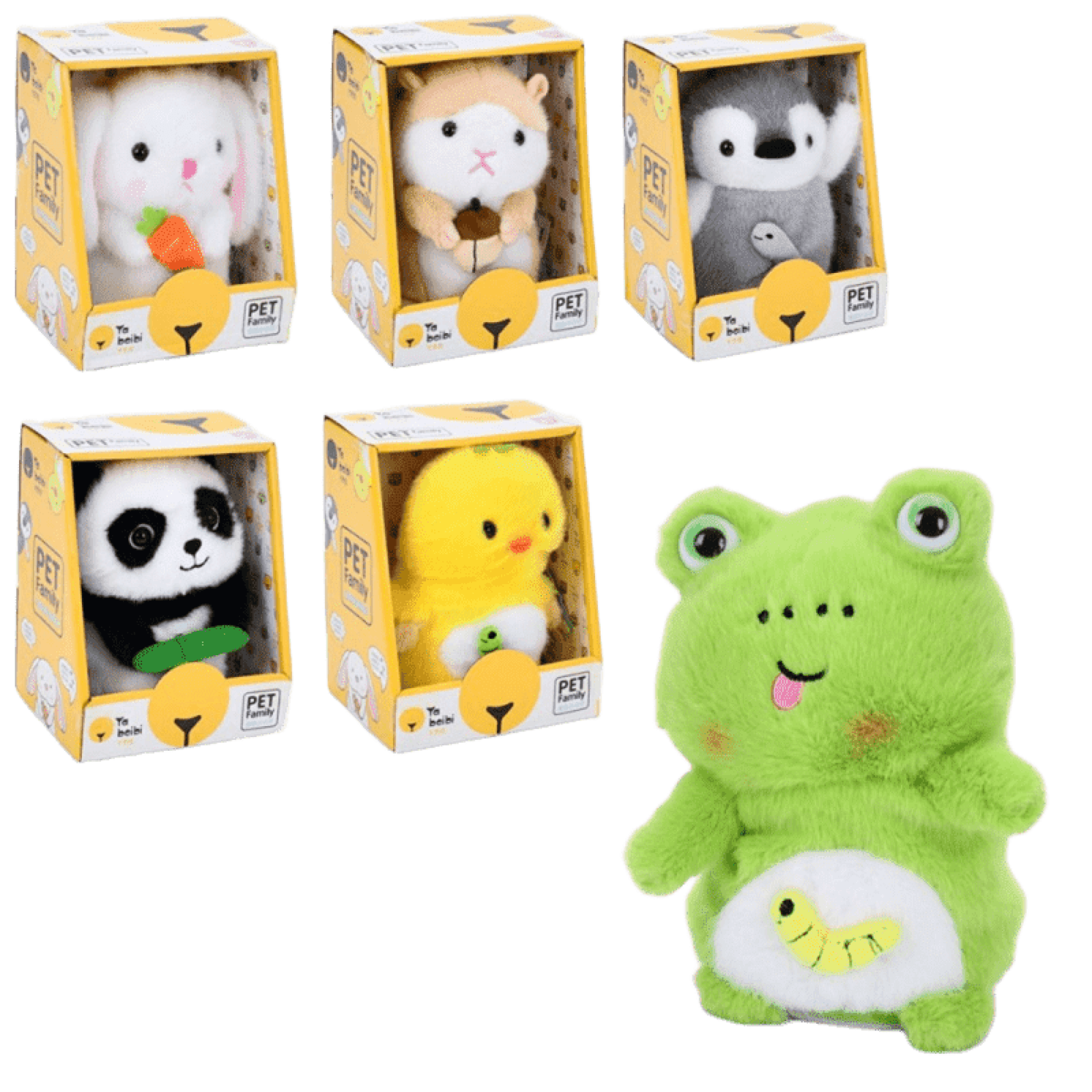 Игрушка повторюшка 17см,двигается,звук,на бат-ке,в кор-ке,15,5х17,5х11см№FG240408180A(12)