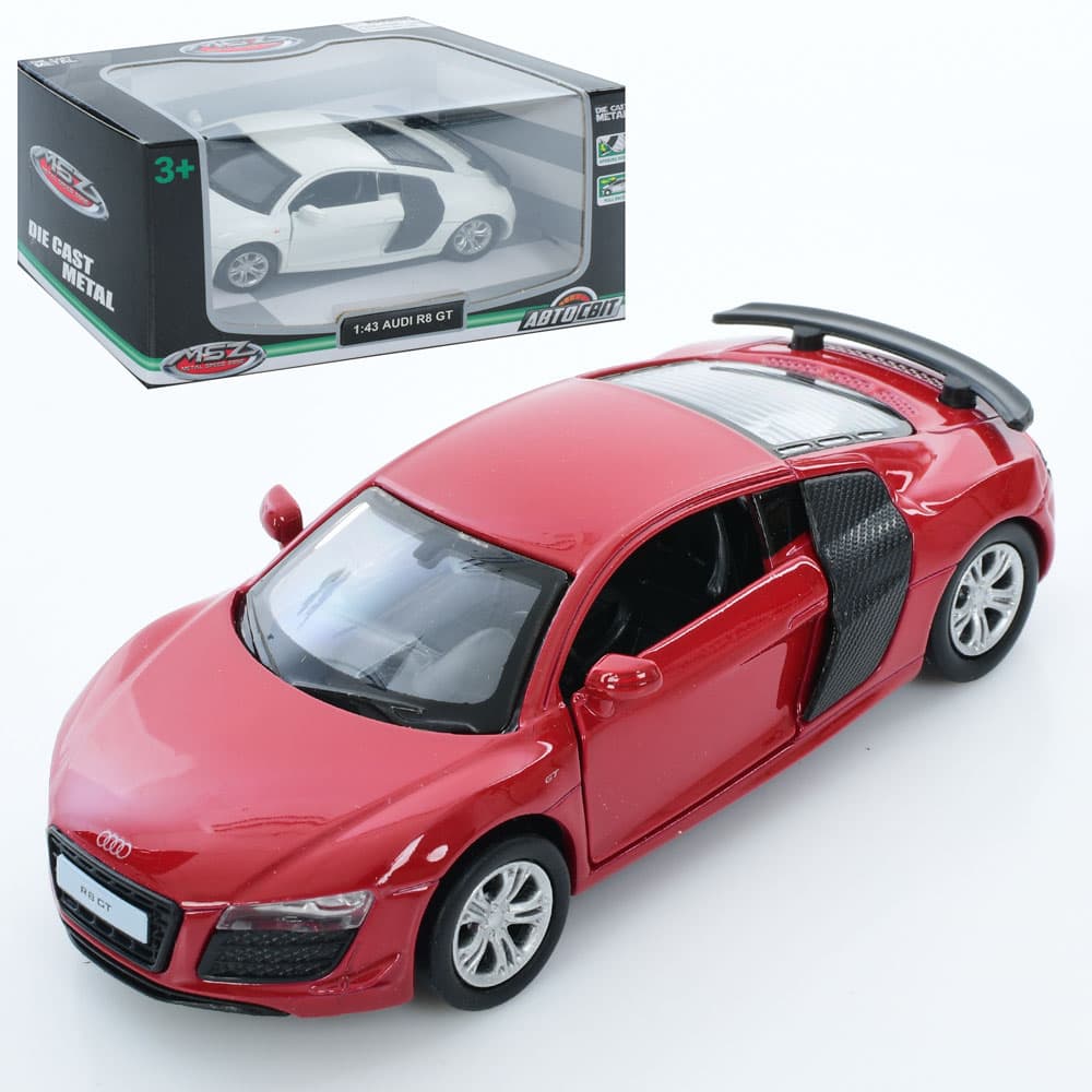 Машина метал. інер-а, "Автосвіт" Audi R8 GT (1:43) 11см №AS-3058(36)
