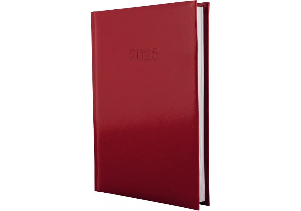 Щоденник А5 Economix датований 2025 Flash червоний E21606-03