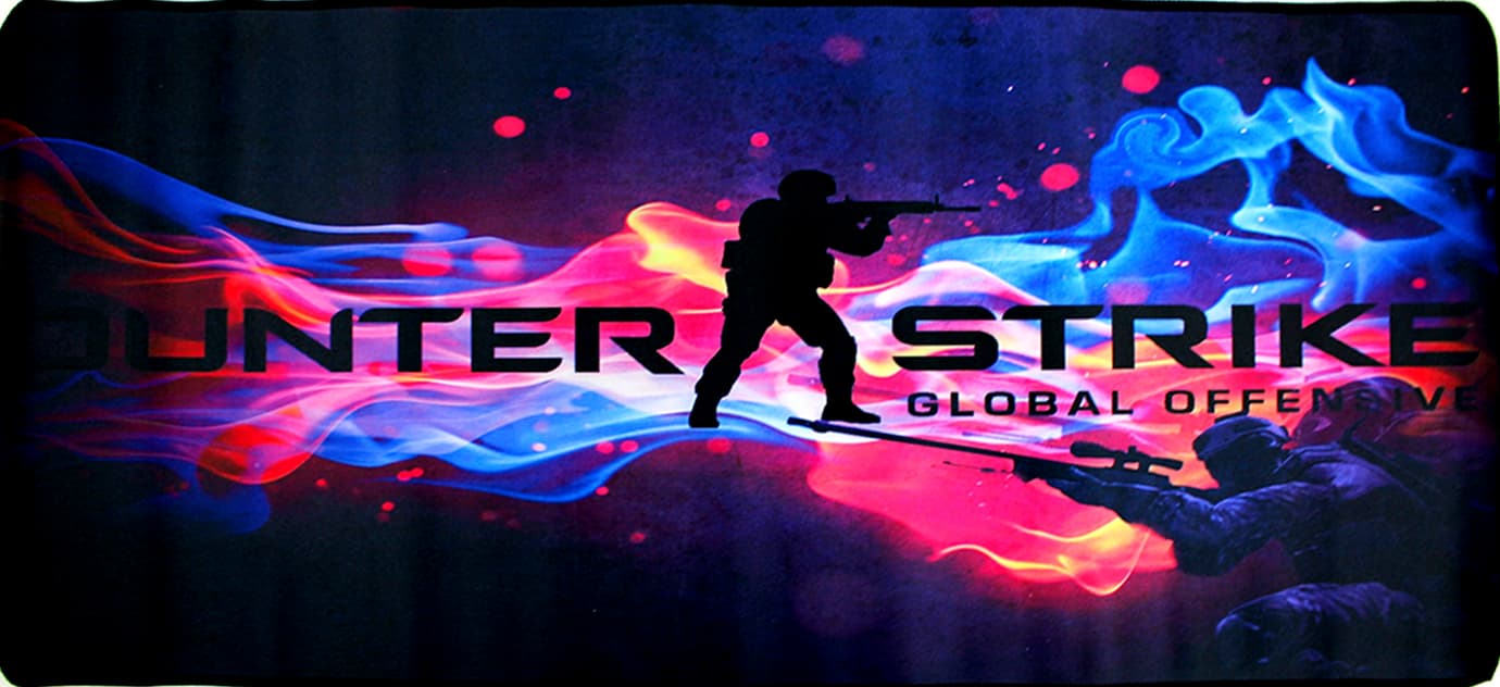 Коврик тканевый Contre Strike 700x300х3мм