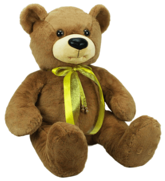 Мягкая игр. "Teddy Luxury brown" 40х39х73 №00383-3