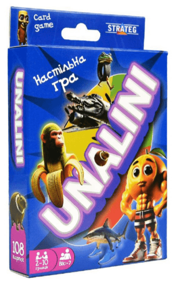 Игра наст. "UNALINI" укр. №30920/Strateg/(62)