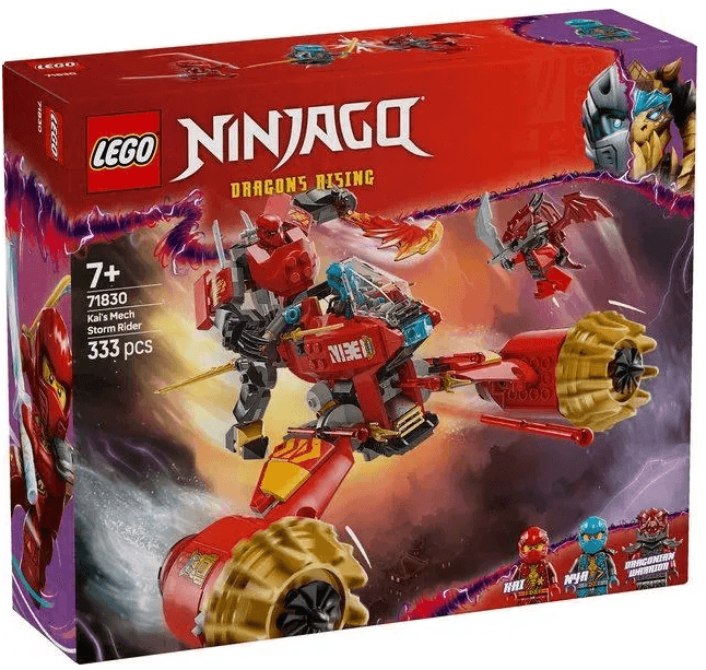 Конструктор "LEGO" Ninjago Штормовий робот-вершник Кая №71830(6)