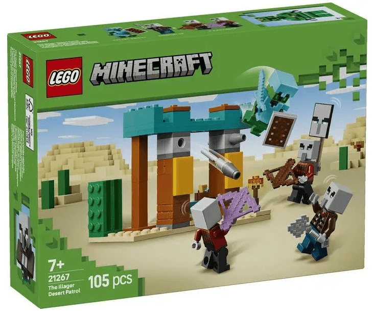 Конструктор "LEGO" Minecraft Пустынный патруль разбойника №21267(4)