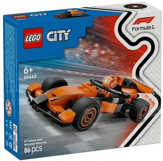 Конструктор "LEGO" City Пилот F1® с автомобилем для гонок команды McLaren №60442(4)