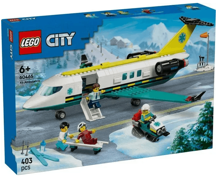 Конструктор "LEGO" City Самолёт скорой медицинской помощи №60465(3)