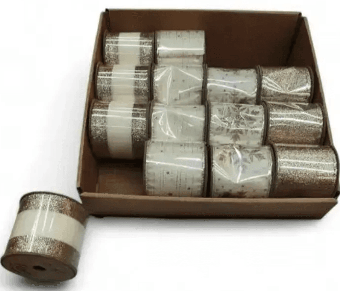 Стрічка декор. мікс №R33978 2,7х6,3см