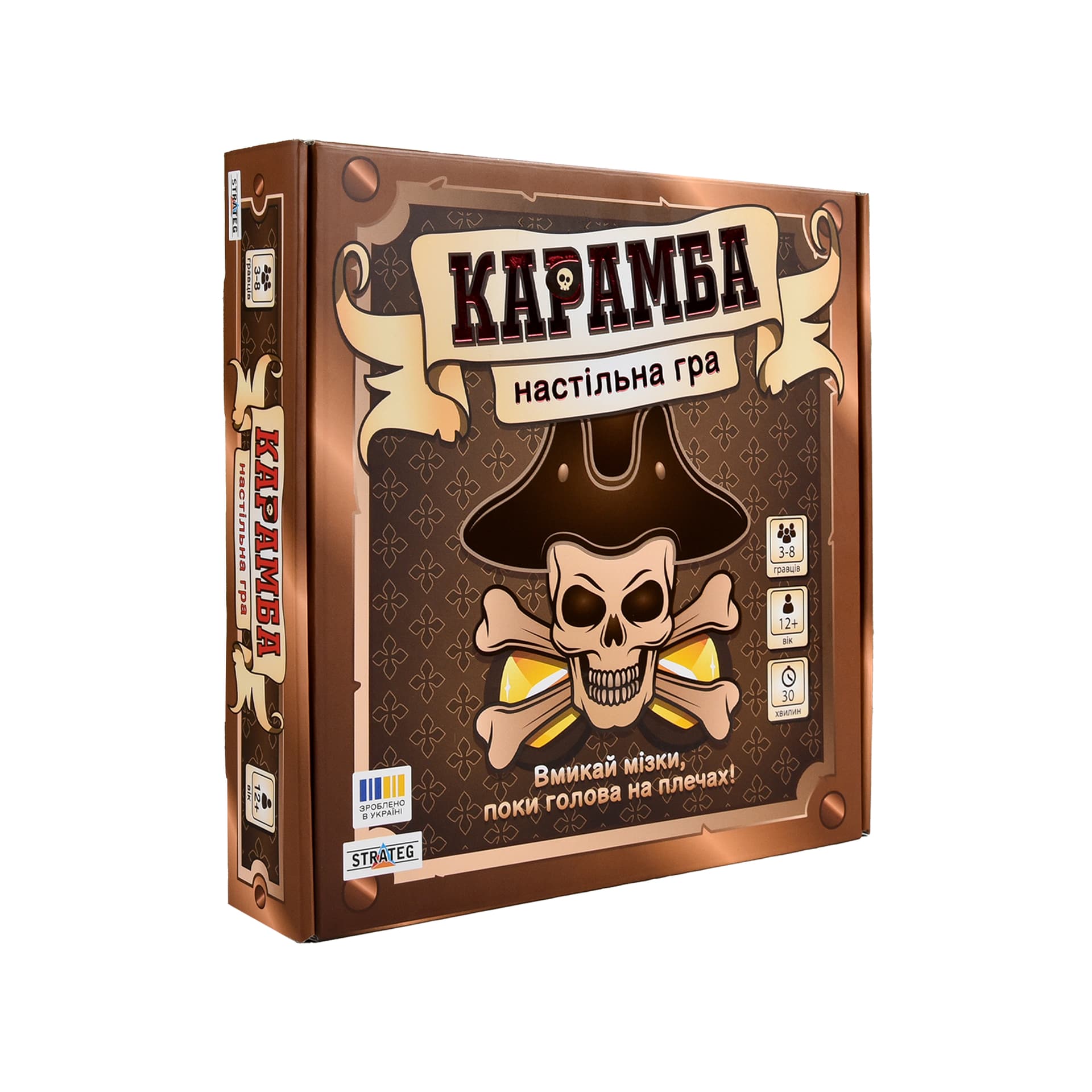 Игра наст. "Карамба на украинском языке" в кор-ке №30336/Strateg/(10)