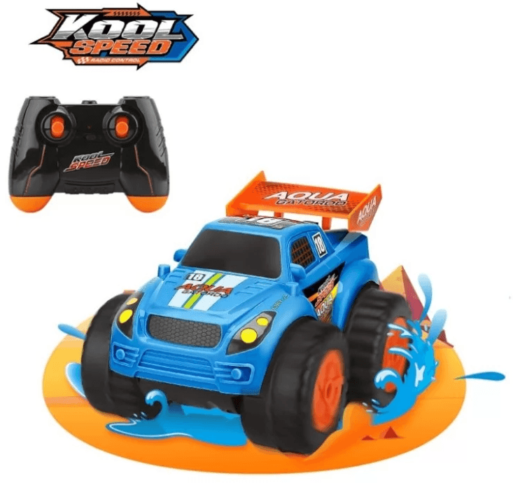 Машина RK "Kool Speed" Амфибия, на бат-ке, 28х17,5х18см №DHTRC10217G