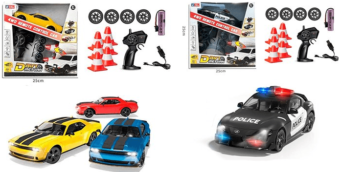 Машина RK (1:18) 39см,4G,акум,19см,светло,резиновые колёса,USB-зарядное,в кор-ке №93217-28(12)