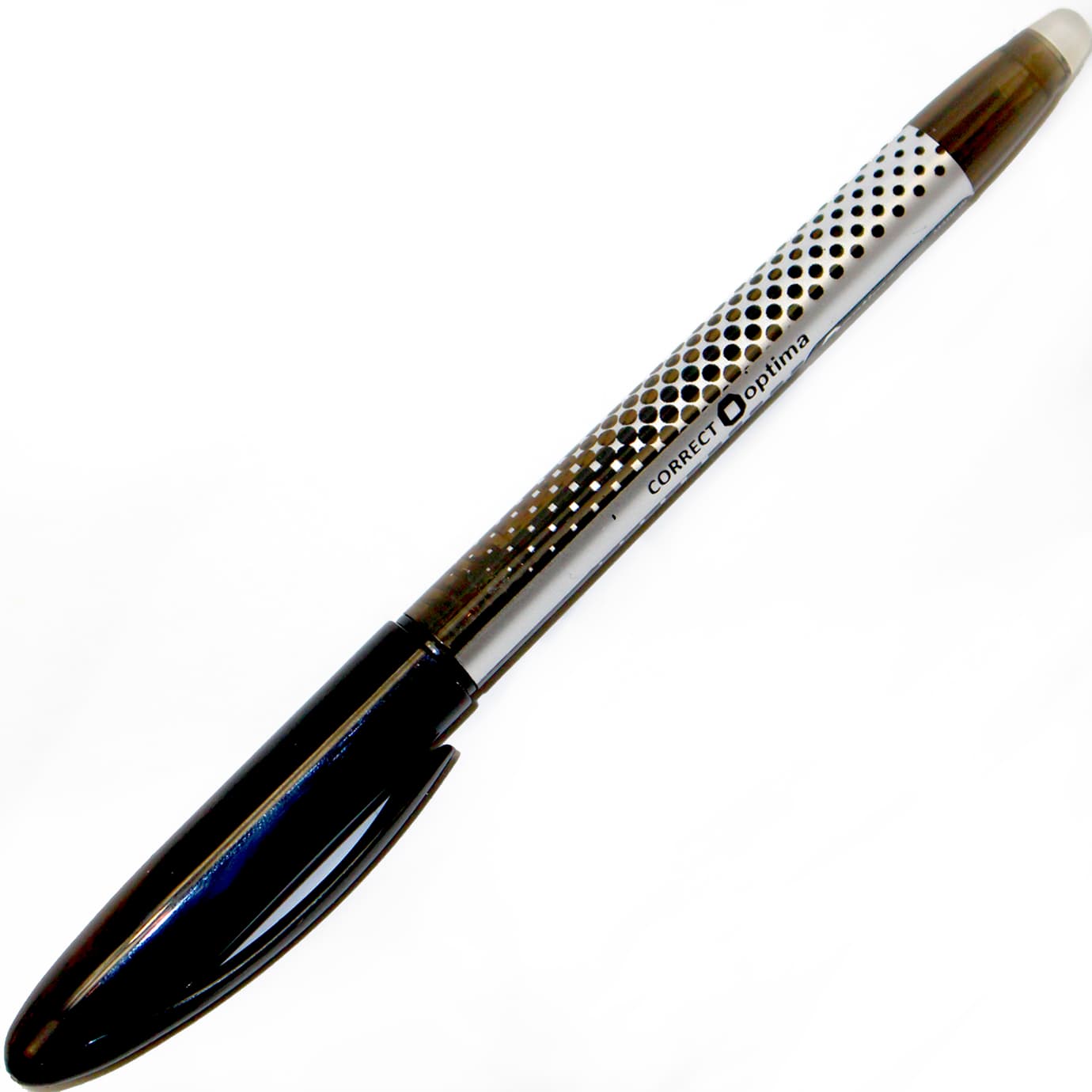 Ручка гел. "Optima" №O15743 Correct 0,5мм чорна,самостираюча(12)