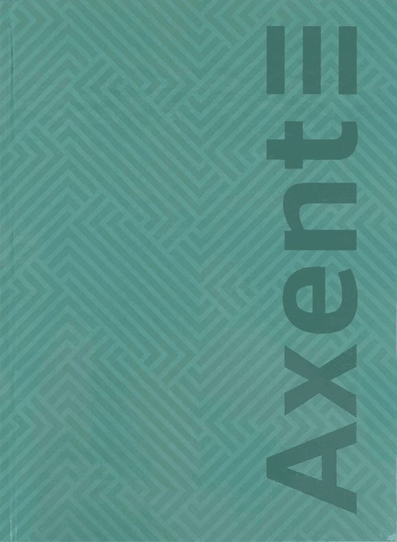 Книга-канц. А4 96арк. кліт. тв. обкл. "Pattern" бірюзова №8425-3-A/Axent/(10)