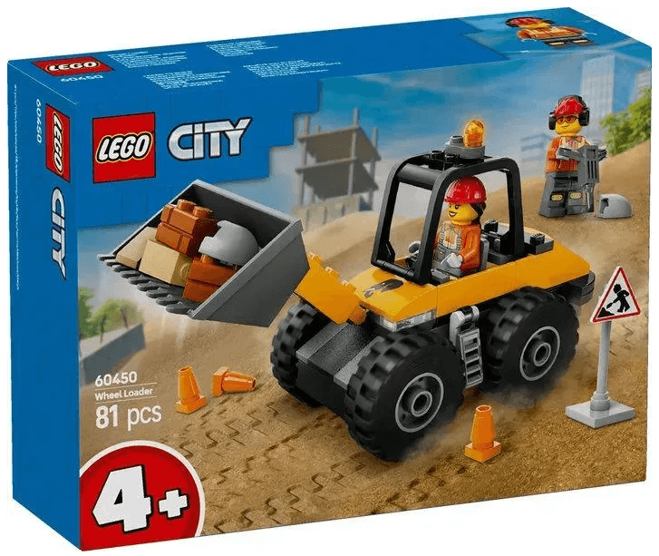 Конструктор "LEGO" City Жёлтый строительный автопогрузчик №60450(4)