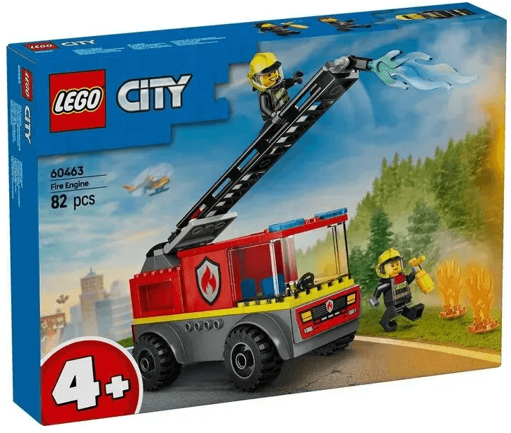 Конструктор "LEGO" City Пожарная машина с лестницей №60463(4)