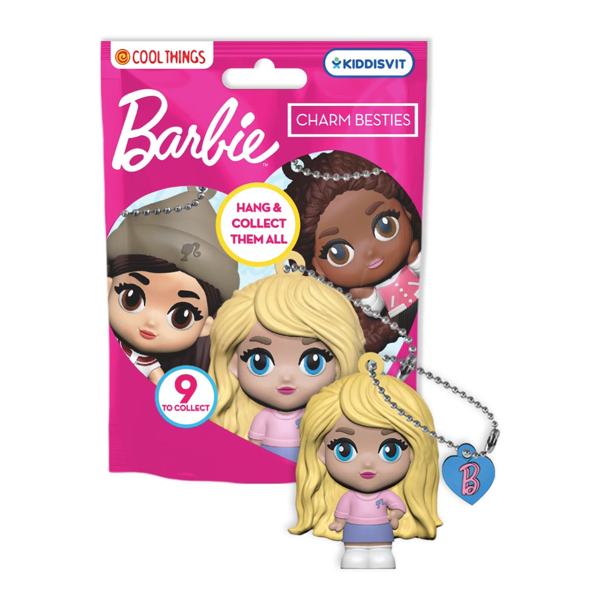 Игрушка-сюрприз на цепочке "Cool Things–"Barbie" Лучшие подружки №BR052/Кидди Свит/(24)