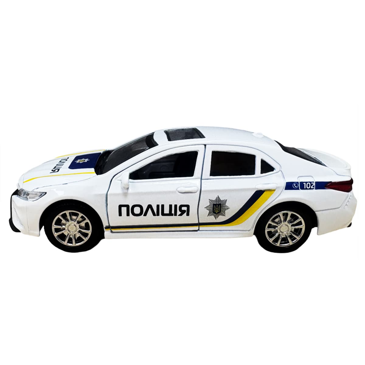 Автомодель "Technodriver" TOYOTA CAMRY ПОЛИЦИЯ белая  №KM250416/КиддиСвит/