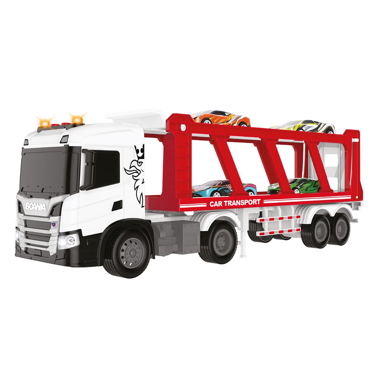 Игровой набор "Technodrive" Large Truck Автоперевозчик SCANIA  №6414/КиддиСвит/(12)