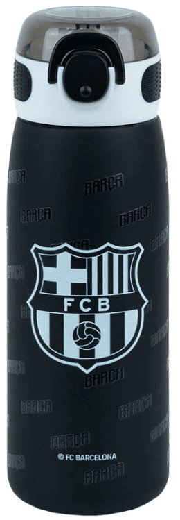 Термос з трубочкою метал. 0,6л "Kite" FC Barcelona №BC25-1262