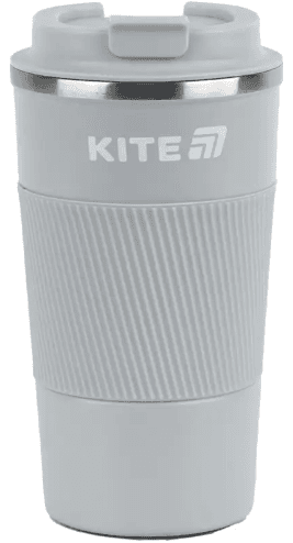 Термочашка метал. 0,51л "Kite" серая №K25-458-1