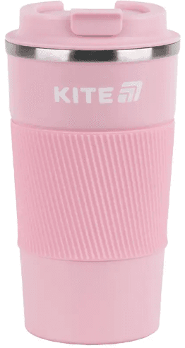 Термочашка метал. 0,51л "Kite" розовая №K25-458-3