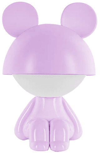 Світильник-нічник LED на акум. Cute Mouse фіолетовий №K25-316-2-5(18)