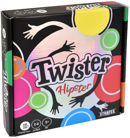 Гра "Twister-hipster" №30628/Strateg/(10)