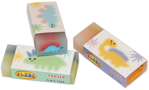 Гумка "Class" Eco-PVC,Dino №4988C(1)(40)(640)