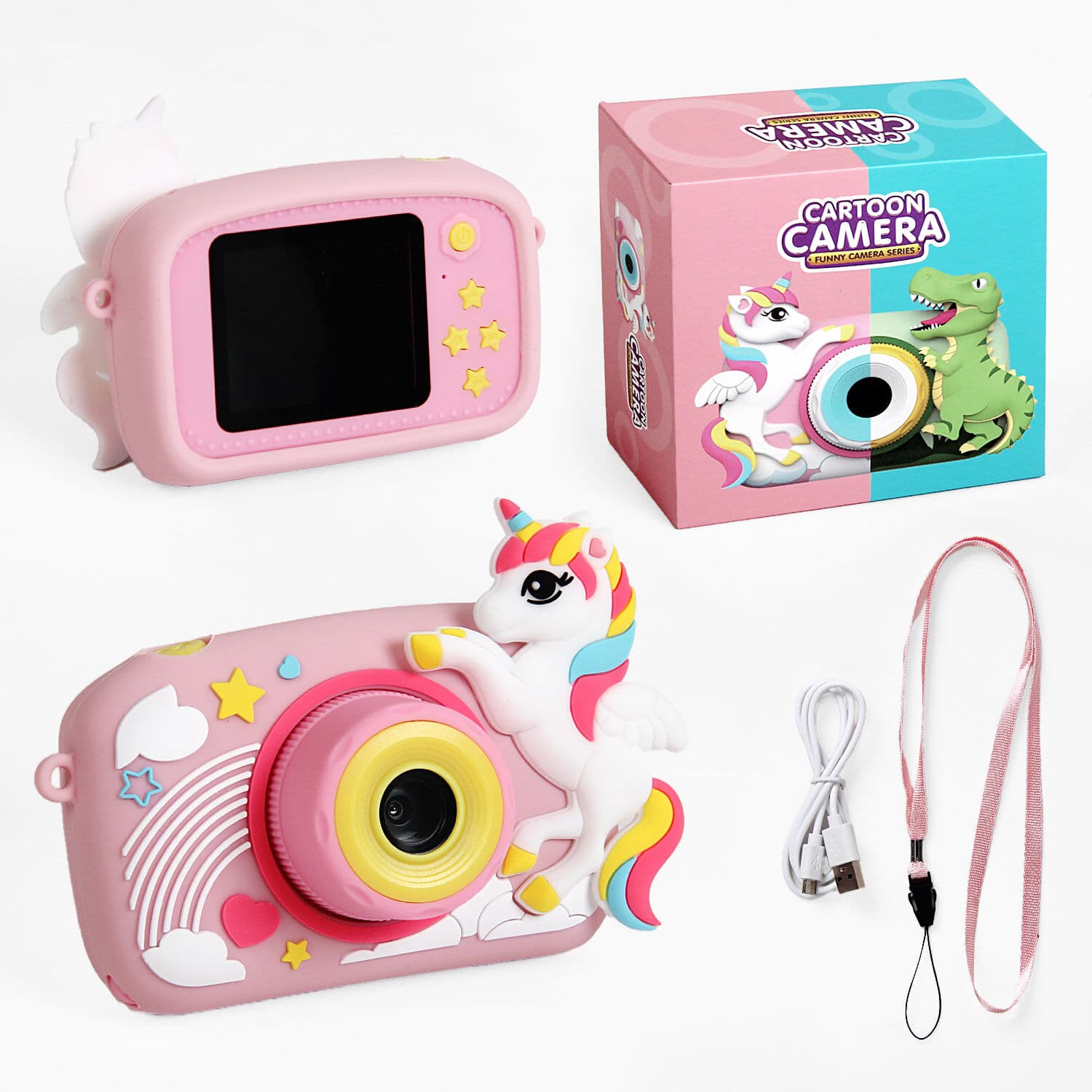 Фотоаппарат игр-й 9см,фото/видео,USB заряд,в кор-ке,11,5х11,5х5,5см №XL-900(18)
