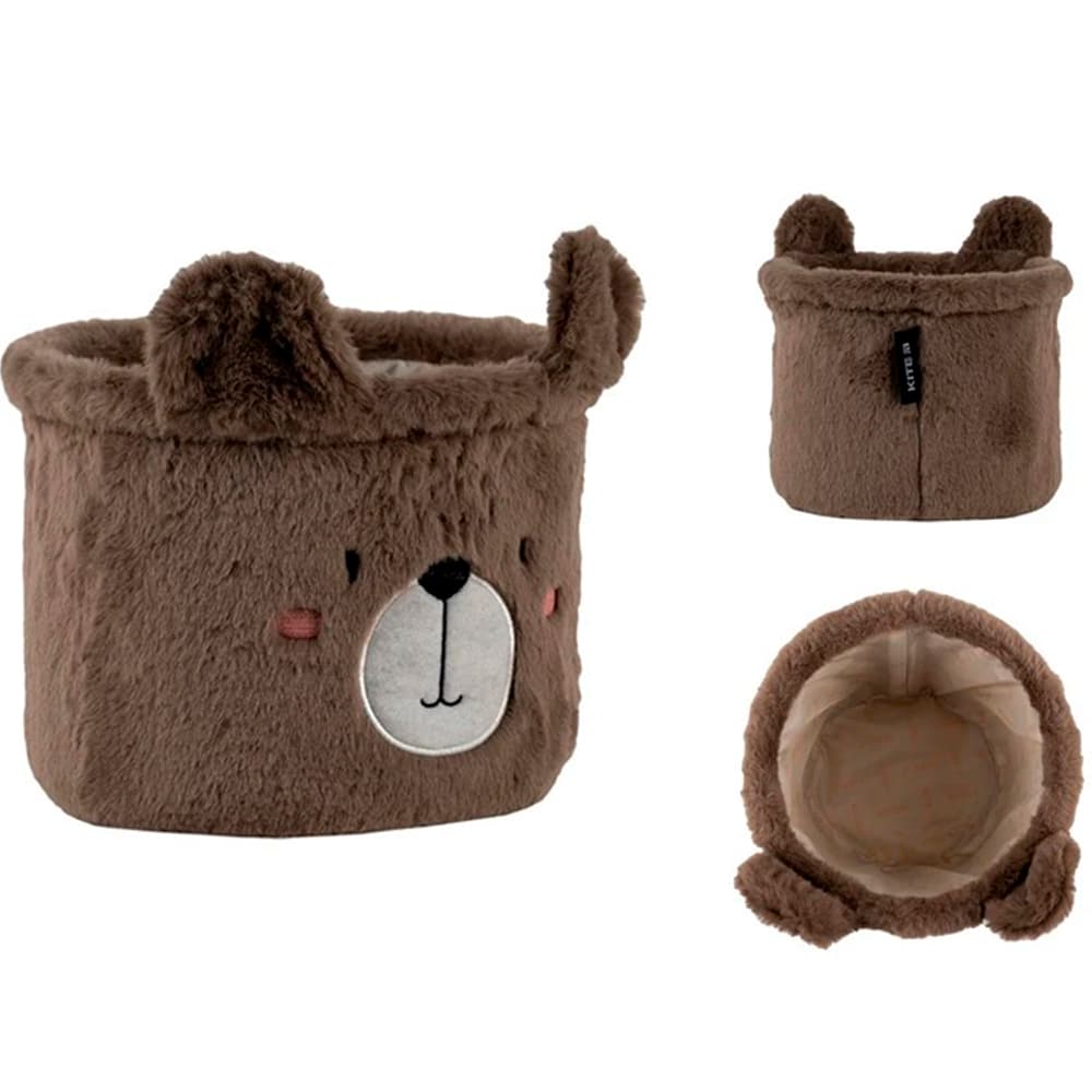 Кошик для зберігання плюшевий "Kite" №K24-3100S-3 Sweet Bear 20х16см(12)
