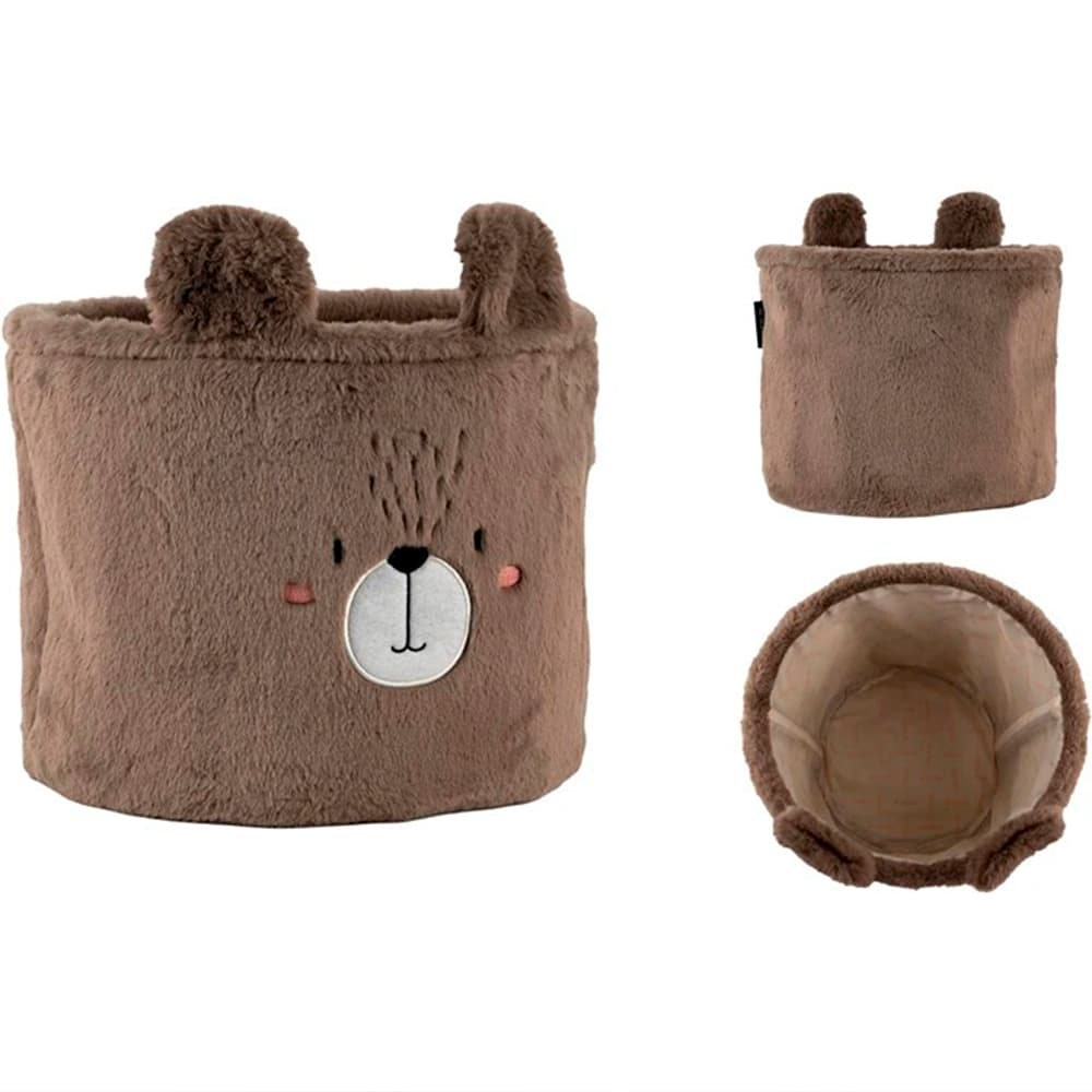 Кошик для зберігання плюшевий "Kite" №K24-3100M-3 Sweet Bear 30х25см(12)