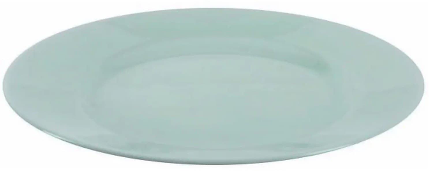 Тарелка обеденная стекло "Luminarc.Plumi Light Turquosi" 24см №V9044(6)(24)