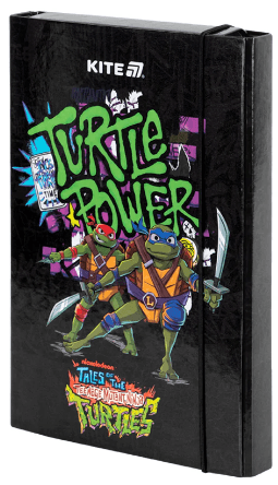 Папка для зош. В5 "Kite" №NT25-210 Ninja Turtles на рез. картон(10)(40)