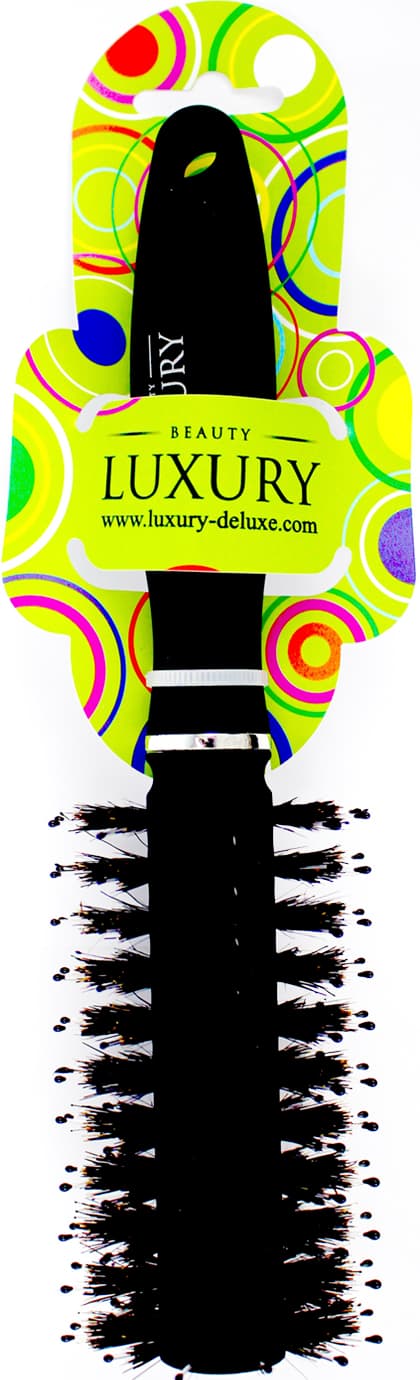 Щётка массажная д/волос "Luxury" black №HB-05-05
