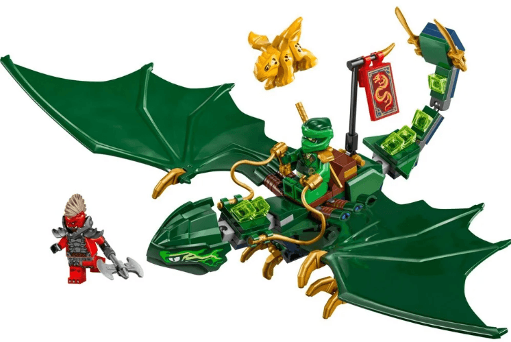 Конструктор "LEGO" Ninjago Зелений лісовий дракон Ллойда №71829(4)