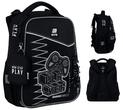Рюкзак каркасний "Kite" Education Player 2від.,2карм. №K25-531M-3(4)
