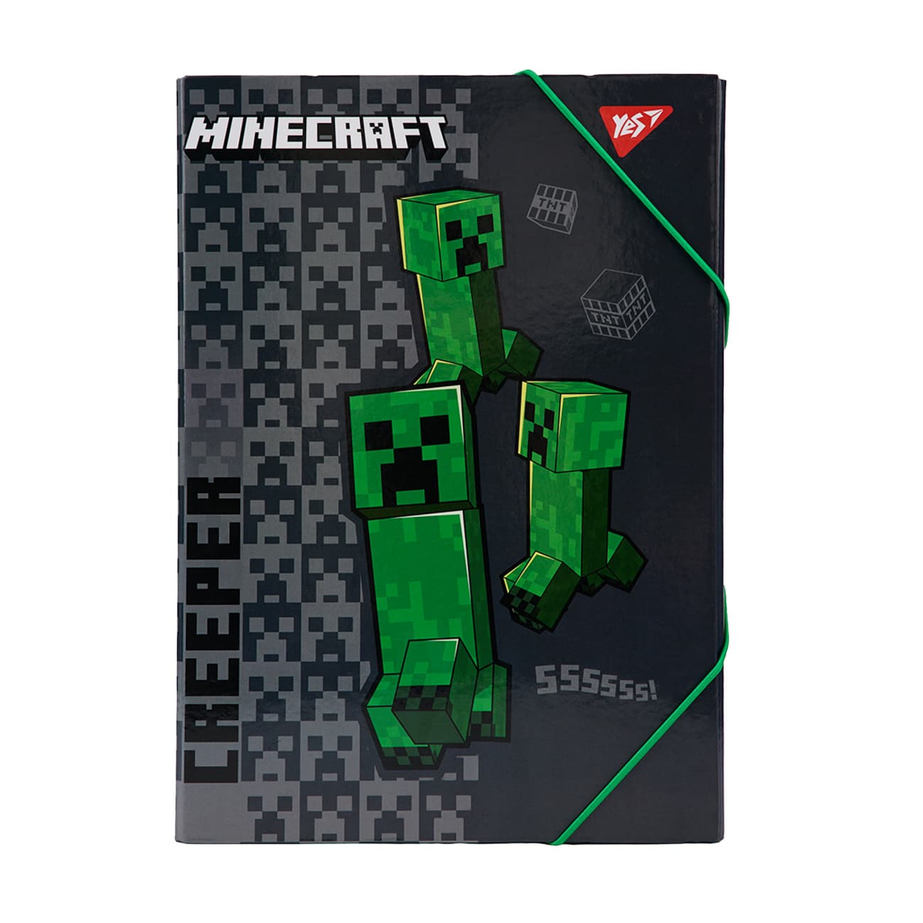 Папка для праці А4 "Yes" №500247 "Minecraft" на рез. картон.(20)