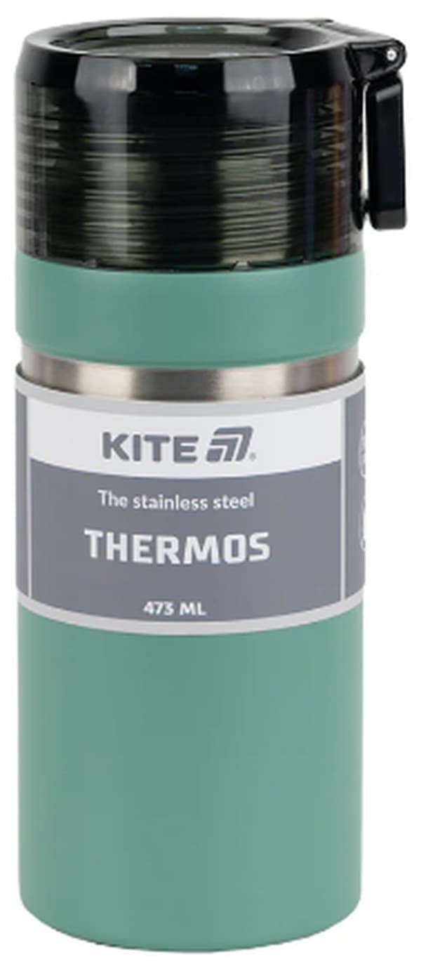 Термос 0,47л "Kite" зелёный №K25-320-2