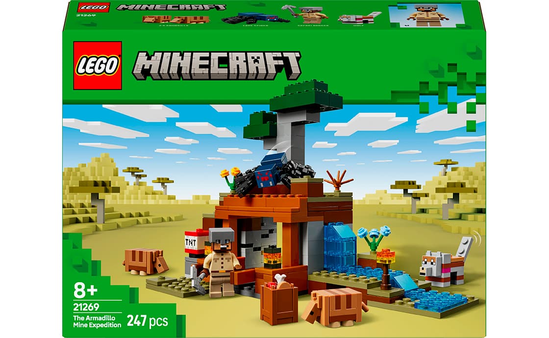 Конструктор "LEGO" Minecraft Шахтная экспедиция «Броненосец» №21269(6)