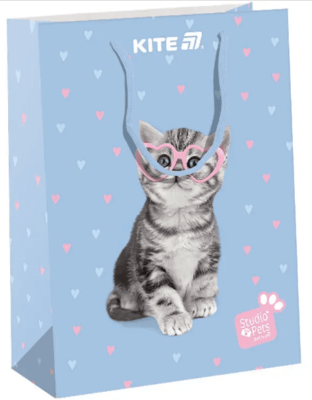 Пакет подарунковий папер. "Kite" №SP25-265 Studio Pets 18х24см(5)(280)