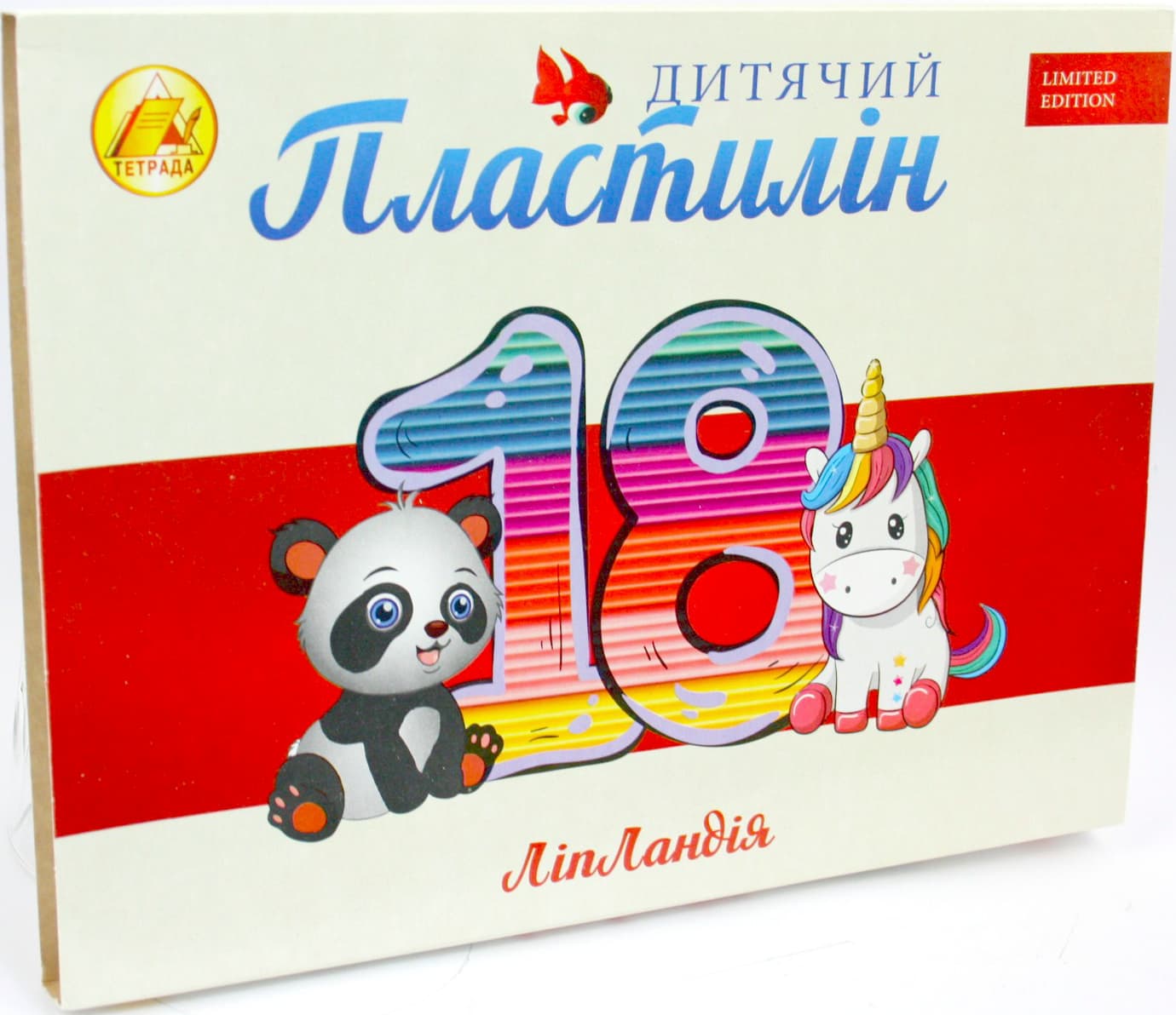 Пластилин 18 цветов 360 гр Липландия/Пластиленд Тетрада (20)